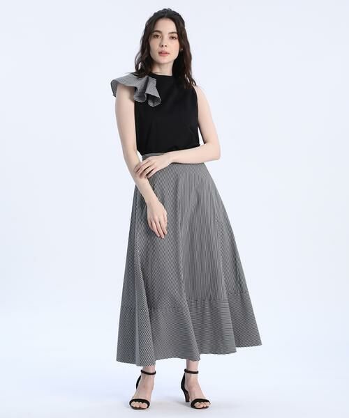 Maglie le cassetto / マーリエ ル カセット カットソー | 《Maglie par ef-de》アシメフリルカットソー | 詳細17