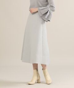 《大きいサイズ》キルティング風フレアスカート《Maglie par ef-de》