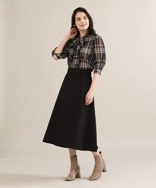 Maglie le cassetto / マーリエ ル カセット シャツ・ブラウス | 《Maglie par ef-de》ボウタイチェックブラウス | 詳細4