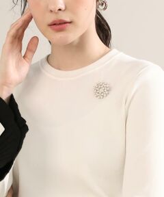 Maglie le cassetto / マーリエ ル カセット ブローチ・コサージュ | 《Maglie par ef-de》リース型ブローチ