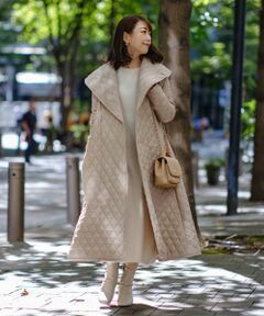 Maglie le cassetto / マーリエ ル カセット その他アウター | 《Maglie par ef-de》テントラインキルティングコート