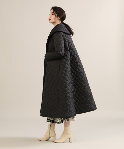 セール】 《Maglie par ef-de》テントラインキルティングコート セール】 《Maglie par ef-de》テントラインキルティングコート
