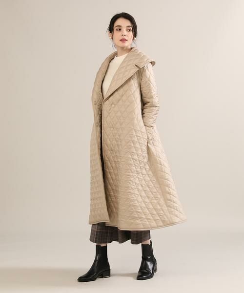 Maglie le cassetto / マーリエ ル カセット その他アウター | 《Maglie par ef-de》テントラインキルティングコート | 詳細24