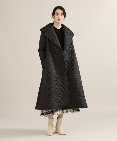 Maglie le cassetto / マーリエ ル カセット その他アウター | 《Maglie par ef-de》テントラインキルティングコート | 詳細16