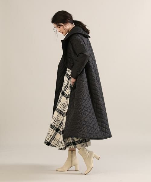 Maglie le cassetto / マーリエ ル カセット その他アウター | 《Maglie par ef-de》テントラインキルティングコート | 詳細18