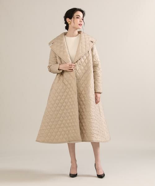 Maglie le cassetto / マーリエ ル カセット その他アウター | 《Maglie par ef-de》テントラインキルティングコート | 詳細21