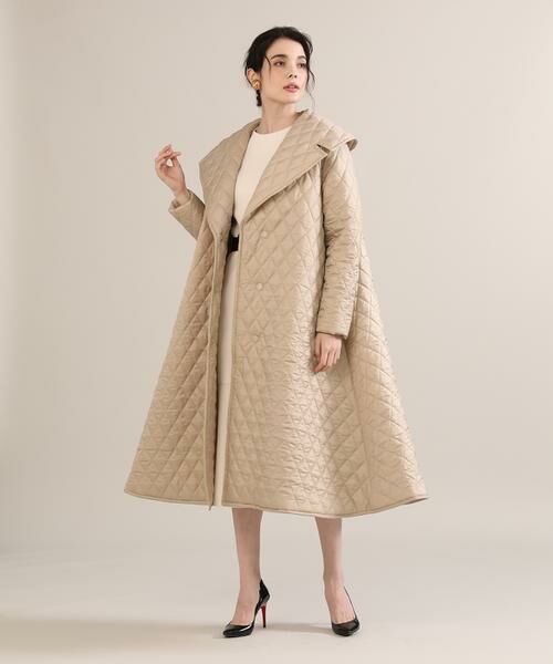 Maglie le cassetto / マーリエ ル カセット その他アウター | 《Maglie par ef-de》テントラインキルティングコート | 詳細22