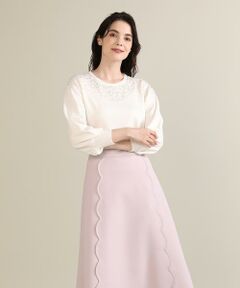 Maglie le cassetto / マーリエ ル カセット ニット・セーター | 《Maglie par ef-de》スパンコールビジューニット