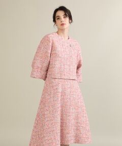 Maglie le cassetto / マーリエ ル カセット シャツ・ブラウス | 《大きいサイズ》ファンシーツイードブラウス《M Maglie le cassetto》