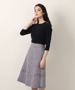 Maglie le cassetto / マーリエ ル カセット ニット・セーター | 《大きいサイズ》スカラッププルオーバーニット《Maglie par ef-de》