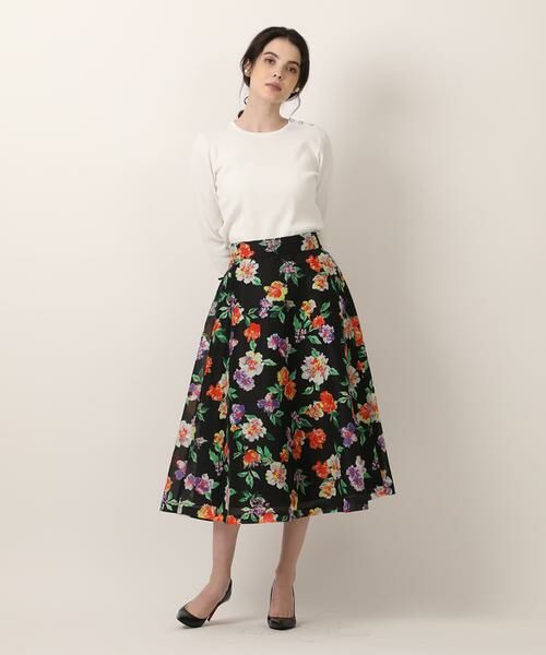 Maglie le cassetto / マーリエ ル カセット ニット・セーター | 《大きいサイズ》スカラッププルオーバーニット《Maglie par ef-de》 | 詳細6