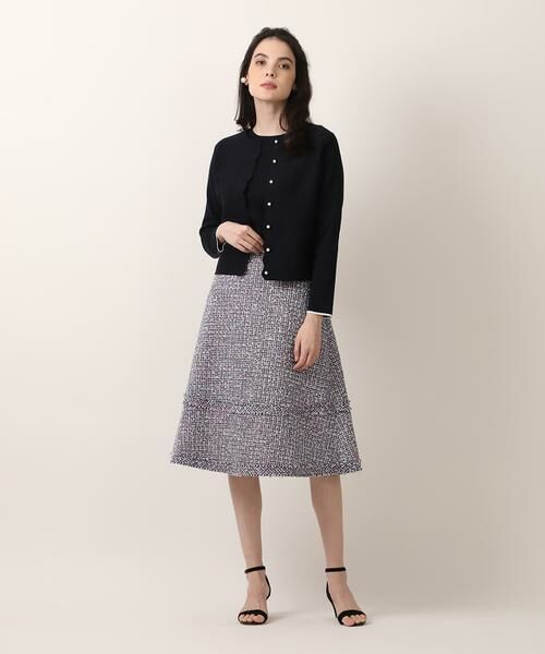 Maglie le cassetto / マーリエ ル カセット ニット・セーター | 《大きいサイズ》スカラッププルオーバーニット《Maglie par ef-de》 | 詳細14