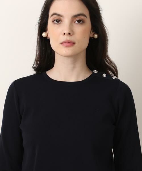 Maglie le cassetto / マーリエ ル カセット ニット・セーター | 《大きいサイズ》スカラッププルオーバーニット《Maglie par ef-de》 | 詳細18