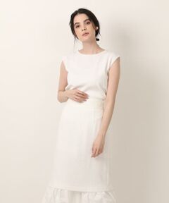 Maglie le cassetto / マーリエ ル カセット ニット・セーター | 衿パールニット