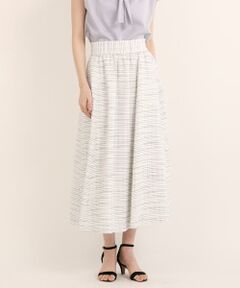 Maglie le cassetto / マーリエ ル カセット ミニ・ひざ丈スカート | サマーツイードスカート