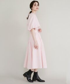 Maglie le cassetto / マーリエ ル カセット ミニ・ひざ丈スカート | 《大きいサイズ》ふくれジャガードスカート