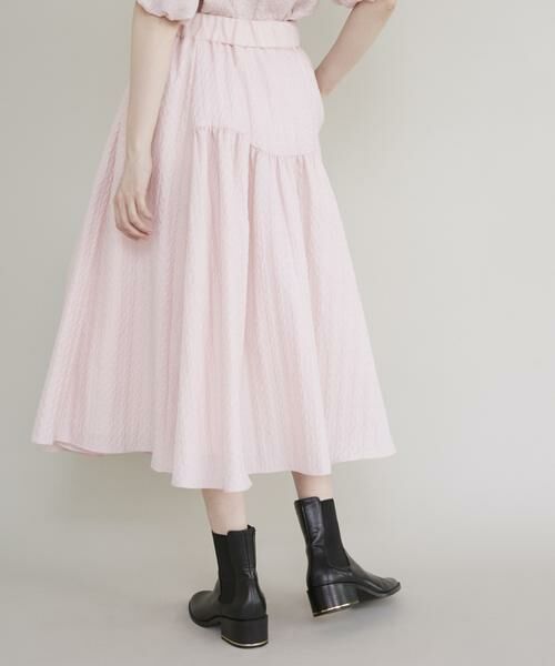 Maglie le cassetto / マーリエ ル カセット ミニ・ひざ丈スカート | 《大きいサイズ》ふくれジャガードスカート | 詳細13