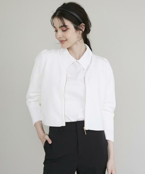 Maglie le cassetto / マーリエ ル カセット カーディガン・ボレロ | 《M Maglie le cassetto×吉田理紗》品ありモードなニットジャケット | 詳細11