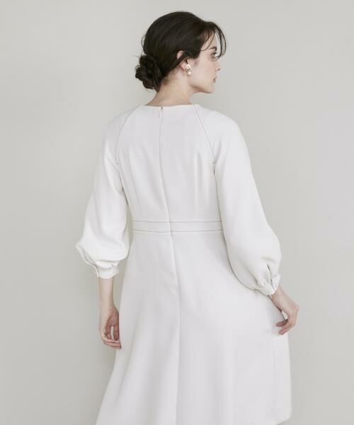 Maglie le cassetto / マーリエ ル カセット ミニ丈・ひざ丈ワンピース | 《M Maglie le cassetto》ラグランスリーブドレス | 詳細10