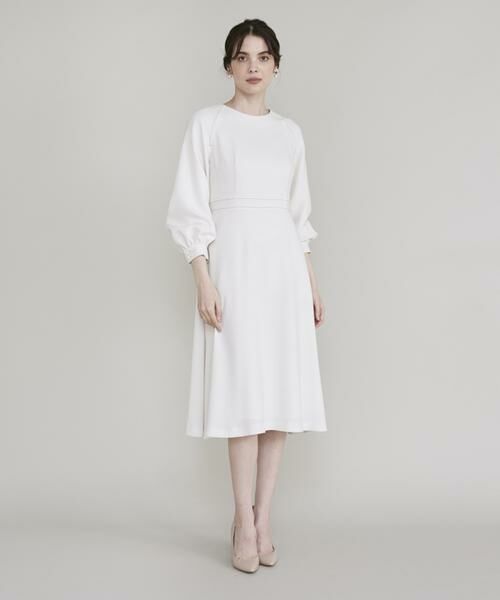 Maglie le cassetto / マーリエ ル カセット ミニ丈・ひざ丈ワンピース | 《M Maglie le cassetto》ラグランスリーブドレス | 詳細2