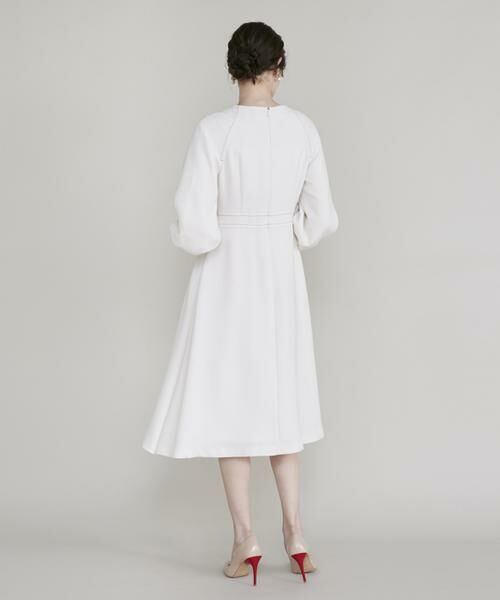 Maglie le cassetto / マーリエ ル カセット ミニ丈・ひざ丈ワンピース | 《M Maglie le cassetto》ラグランスリーブドレス | 詳細4