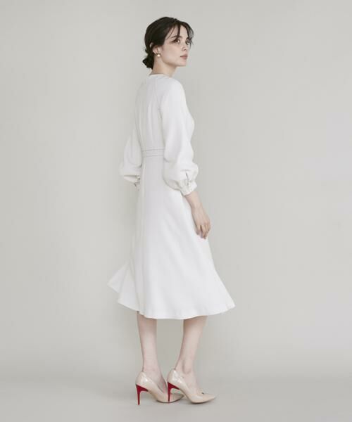 Maglie le cassetto / マーリエ ル カセット ミニ丈・ひざ丈ワンピース | 《M Maglie le cassetto》ラグランスリーブドレス | 詳細5
