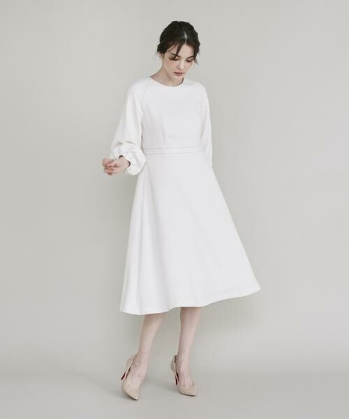 Maglie le cassetto / マーリエ ル カセット ミニ丈・ひざ丈ワンピース | 《M Maglie le cassetto》ラグランスリーブドレス | 詳細6