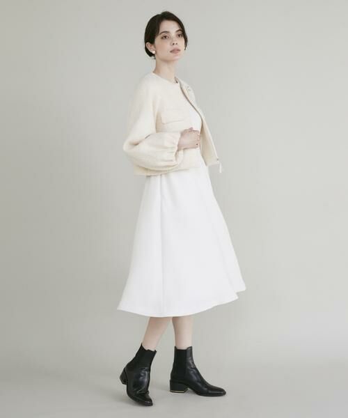 Maglie le cassetto / マーリエ ル カセット ミニ丈・ひざ丈ワンピース | 《M Maglie le cassetto》ラグランスリーブドレス | 詳細8