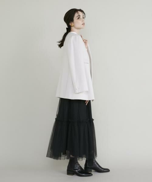 Maglie le cassetto / マーリエ ル カセット ミニ・ひざ丈スカート | チュールロングスカート | 詳細6