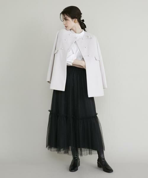 Maglie le cassetto / マーリエ ル カセット ミニ・ひざ丈スカート | チュールロングスカート | 詳細7