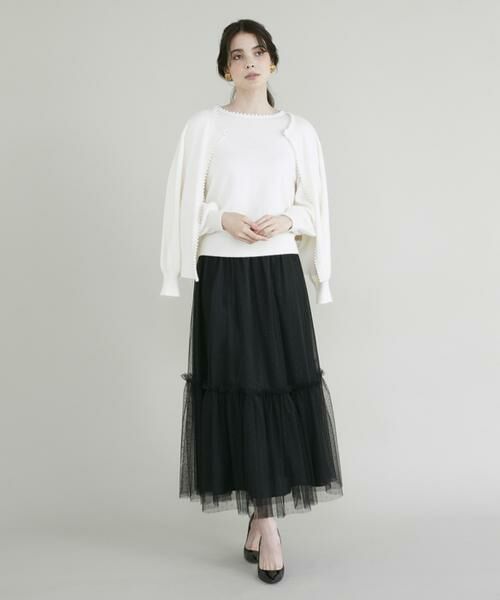 Maglie le cassetto / マーリエ ル カセット ミニ・ひざ丈スカート | チュールロングスカート | 詳細8