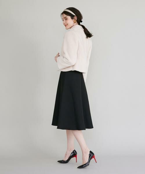 Maglie le cassetto / マーリエ ル カセット その他アウター | 《大きいサイズ》衿付きエコファーブルゾン | 詳細4