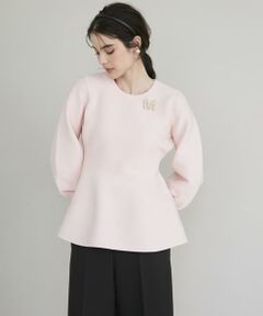 Maglie le cassetto / マーリエ ル カセット ニット・セーター | ボリューミーペプラムニット