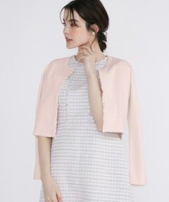 Maglie le cassetto / マーリエ ル カセット カーディガン・ボレロ | 《大きいサイズ》フリルボレロカーディガン 《M Maglie le cassetto》