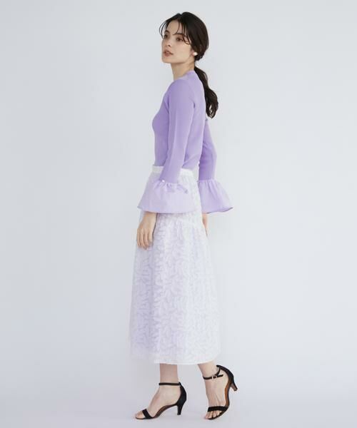 Maglie le cassetto / マーリエ ル カセット ニット・セーター | 《大きいサイズ》フレアスリーブニット | 詳細10