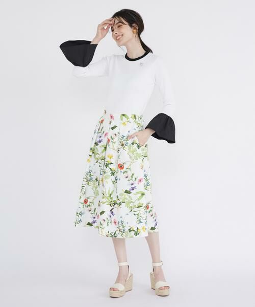 Maglie le cassetto / マーリエ ル カセット ニット・セーター | 《大きいサイズ》フレアスリーブニット | 詳細3