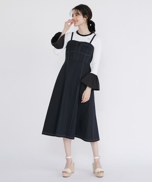 Maglie le cassetto / マーリエ ル カセット ニット・セーター | 《大きいサイズ》フレアスリーブニット | 詳細4