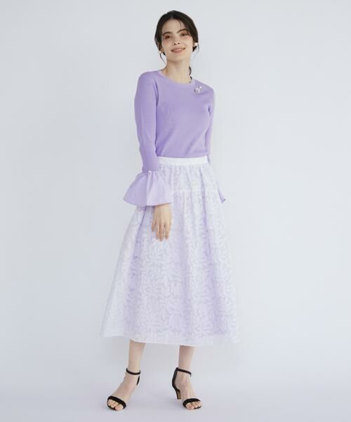 Maglie le cassetto / マーリエ ル カセット ニット・セーター | 《大きいサイズ》フレアスリーブニット | 詳細9