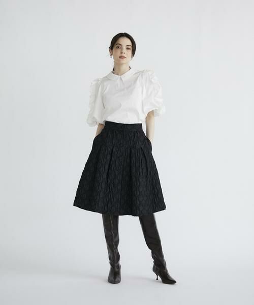 Maglie le cassetto / マーリエ ル カセット シャツ・ブラウス | 刺繍フリルブラウス | 詳細2