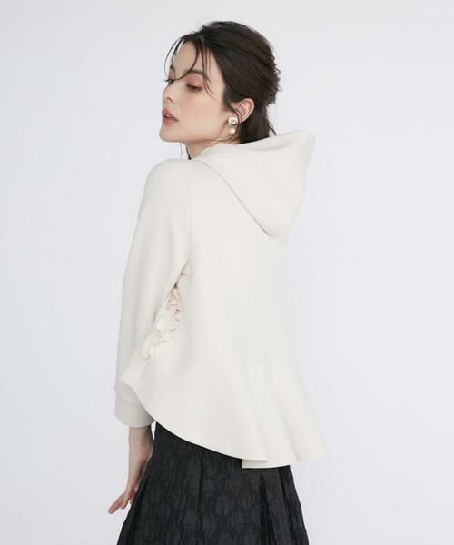 Maglie le cassetto / マーリエ ル カセット パーカー | 《大きいサイズ》サイドフリルパーカー | 詳細25