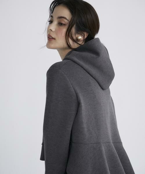 Maglie le cassetto / マーリエ ル カセット パーカー | 《大きいサイズ》サイドフリルパーカー | 詳細26