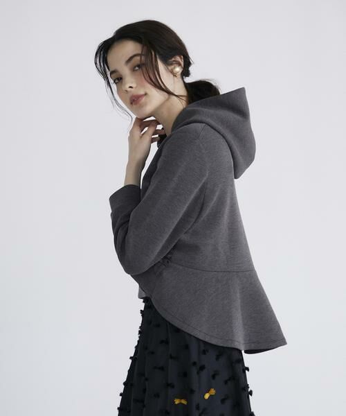 Maglie le cassetto / マーリエ ル カセット パーカー | 《大きいサイズ》サイドフリルパーカー | 詳細28