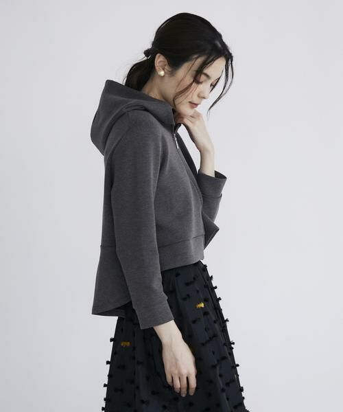 Maglie le cassetto / マーリエ ル カセット パーカー | 《大きいサイズ》サイドフリルパーカー | 詳細29