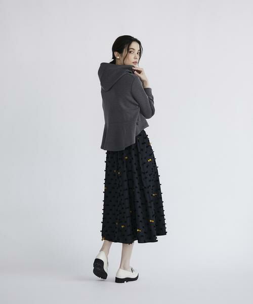 Maglie le cassetto / マーリエ ル カセット パーカー | 《大きいサイズ》サイドフリルパーカー | 詳細20