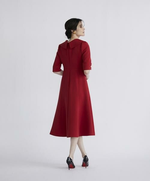 Maglie le cassetto / マーリエ ル カセット ミニ丈・ひざ丈ワンピース | 《M Maglie le cassetto》ショールカラーワンピース | 詳細19