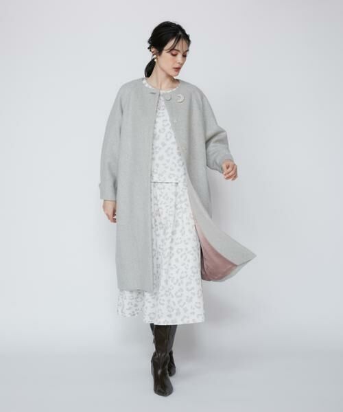 Maglie le cassetto / マーリエ ル カセット その他アウター | コクーンノーカラーコート | 詳細3