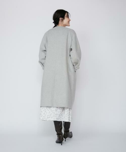 Maglie le cassetto / マーリエ ル カセット その他アウター | 《大きいサイズ》コクーンノーカラーコート | 詳細5