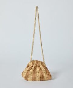 Maglie le cassetto / マーリエ ル カセット クラッチ・パーティバッグ | ミニストライプクラッチバッグ《Maria La Rosa》