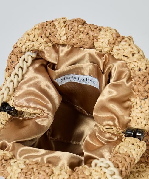 Maglie le cassetto / マーリエ ル カセット クラッチ・パーティバッグ | ミニストライプクラッチバッグ《Maria La Rosa》 | 詳細4