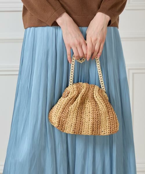 Maglie le cassetto / マーリエ ル カセット クラッチ・パーティバッグ | ミニストライプクラッチバッグ《Maria La Rosa》 | 詳細5